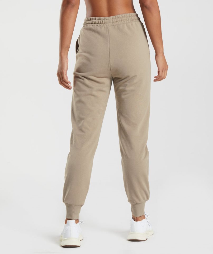 Women's Gymshark Social Club Jogger Khaki | NZ 0FWZHQ